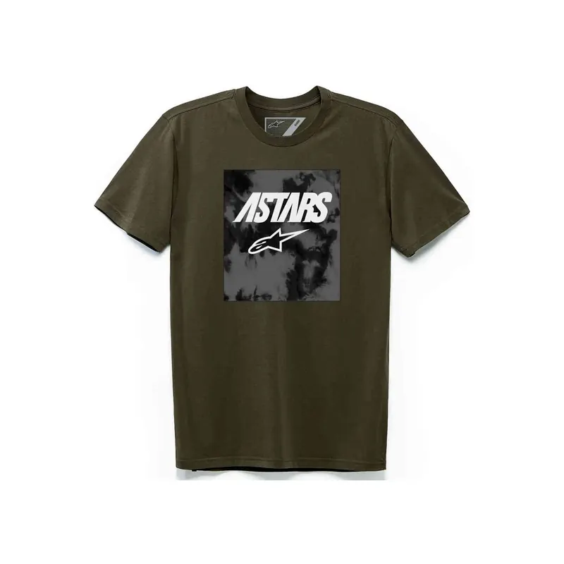 Camiseta Alpinestars Smoke Verde Militar