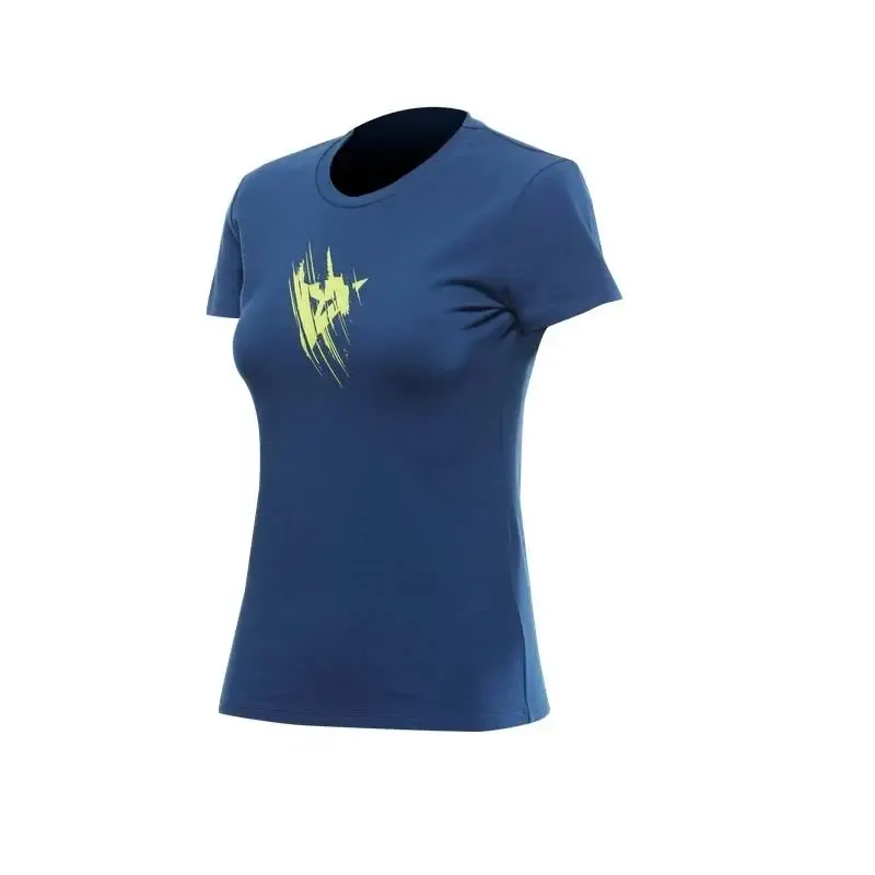 Camiseta Dainese TARMAC LADY NAVY PEONY