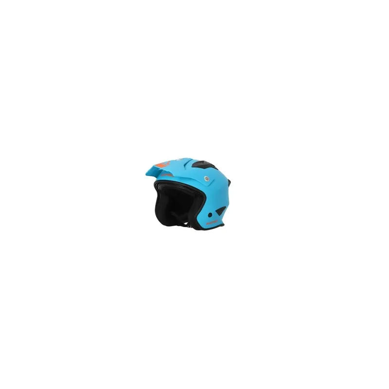 Casco Acerbis Jet Aria 22-06 color azul 0025055.041