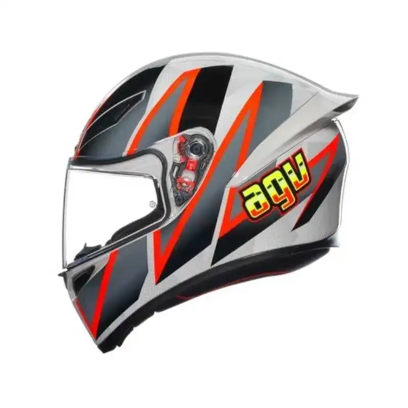 Casco AGV K-1 S BLIPPER GREY/RED