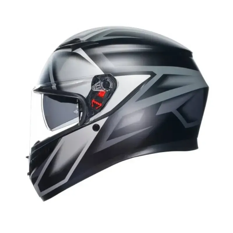Casco AGV K-3 COMPOUND MATT BLACK/GREY