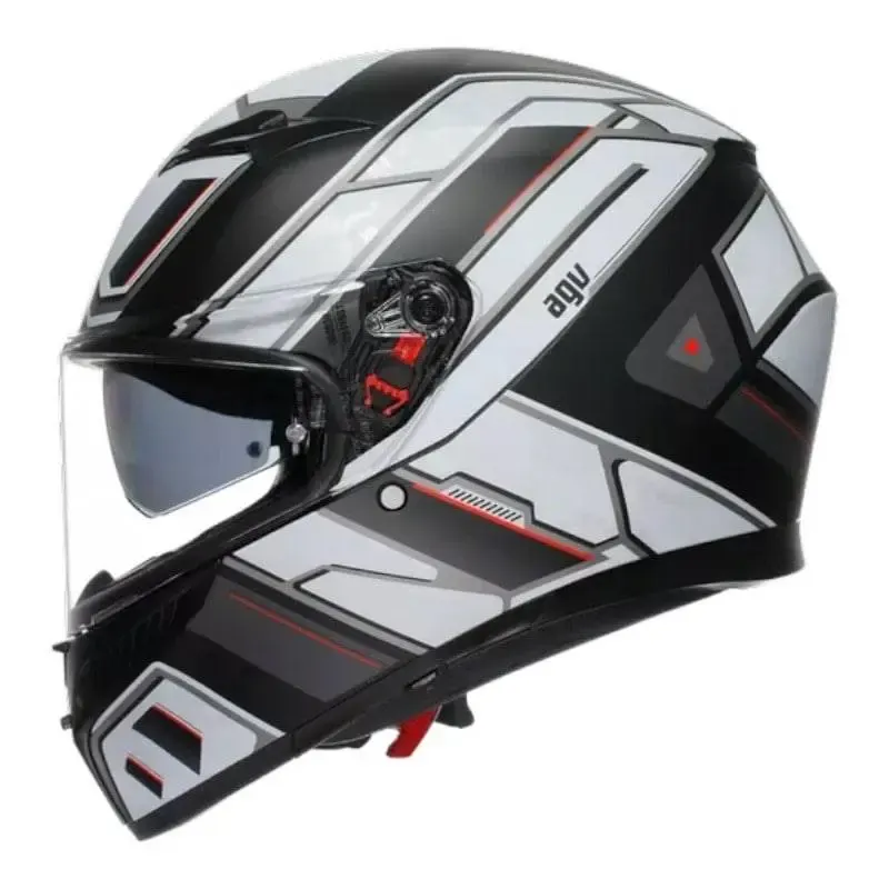 Casco AGV K-3 RIVIA MATT BLACK/WHITE