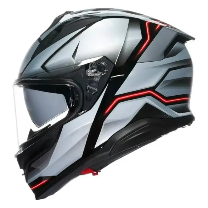 Casco AGV K-7 JAEGER BLACK/SILVER