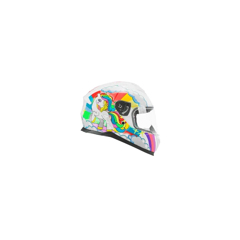 Casco Infantil Integral CGM 265D Dreams Blanco, Fucsia