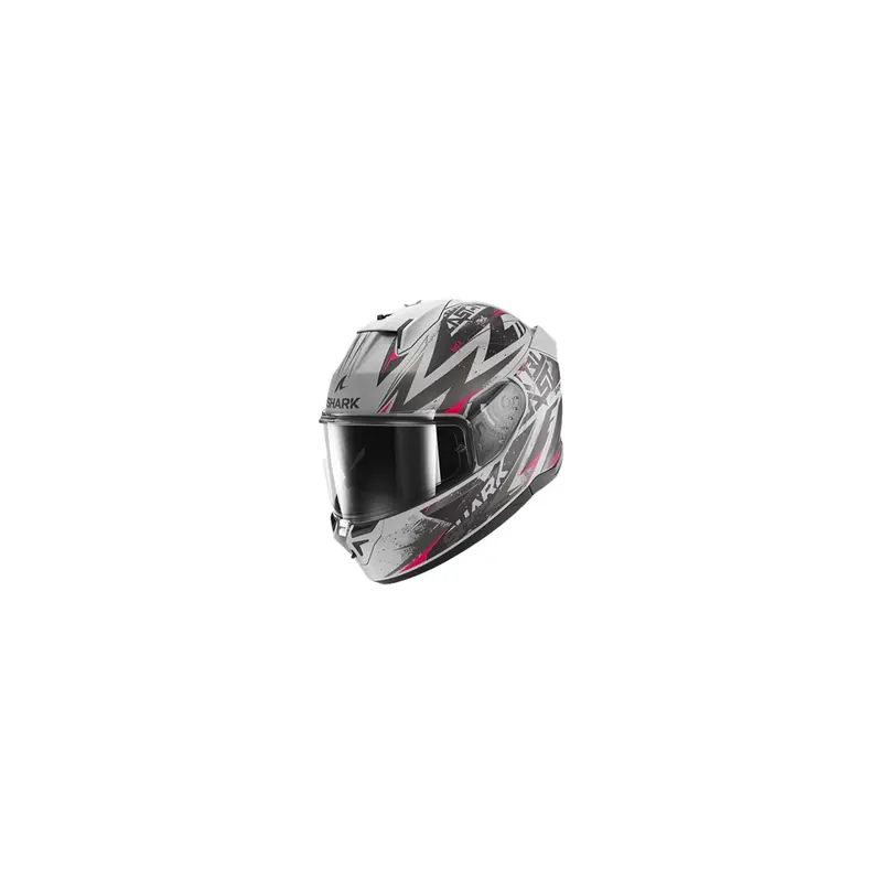 Casco Integral Shark D-Skwal 3 Blast-R Gris, Rosa