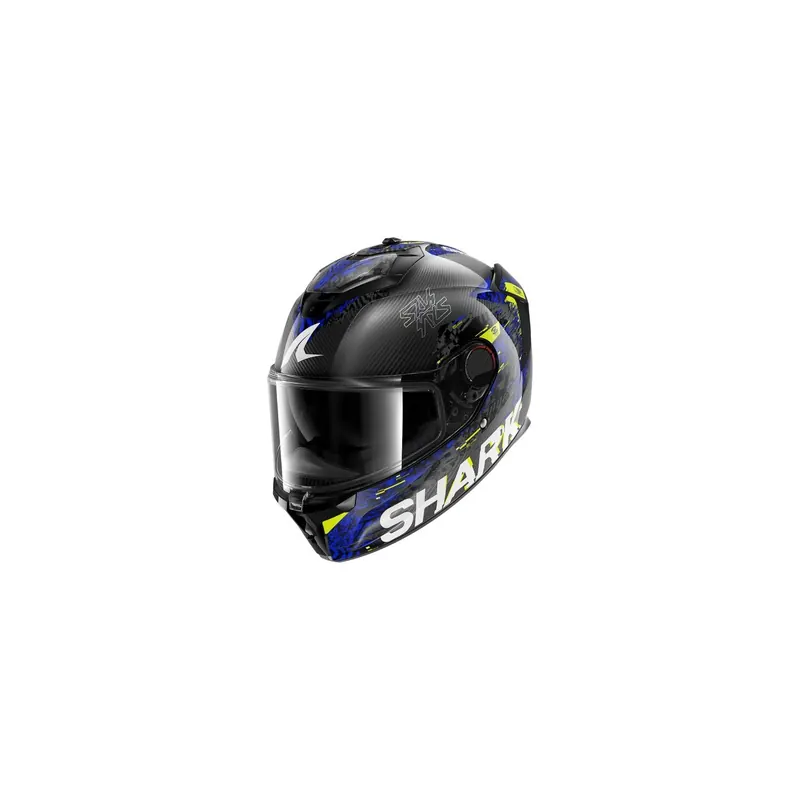 Casco Integral Shark Spartan GT Pro Carbon Speed-Vib Azul, Gris