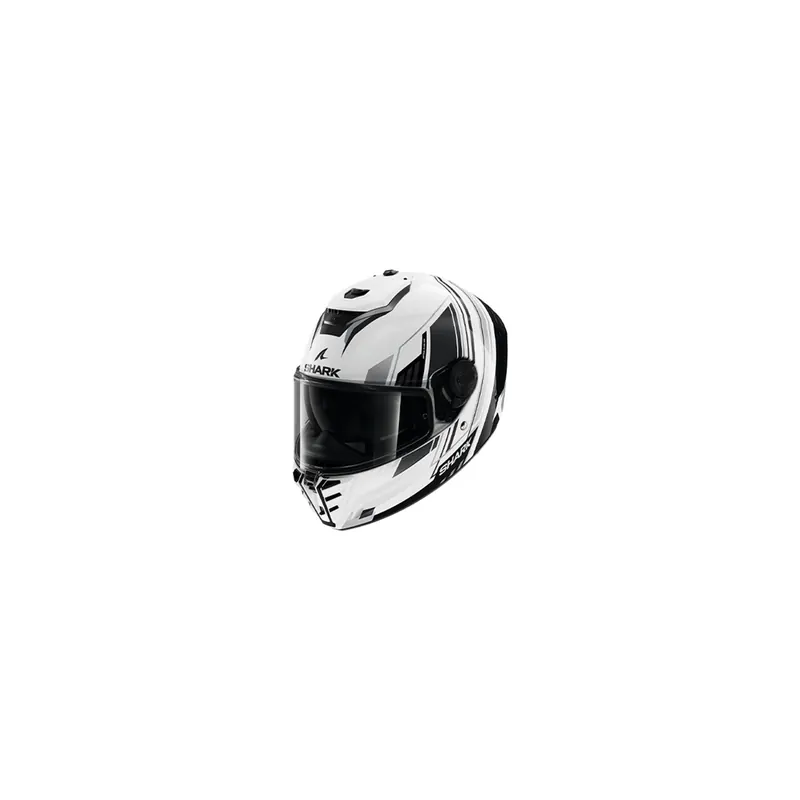 Casco Integral Shark Spartan RS Byrhon Blanco, Negro