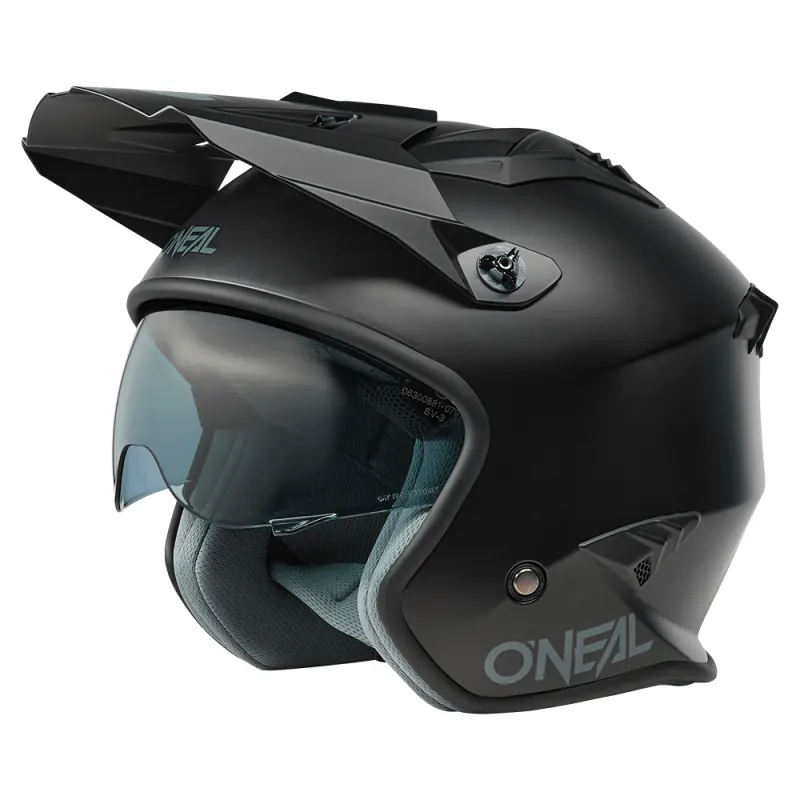 Casco Jet Volt solid black - O'neal
