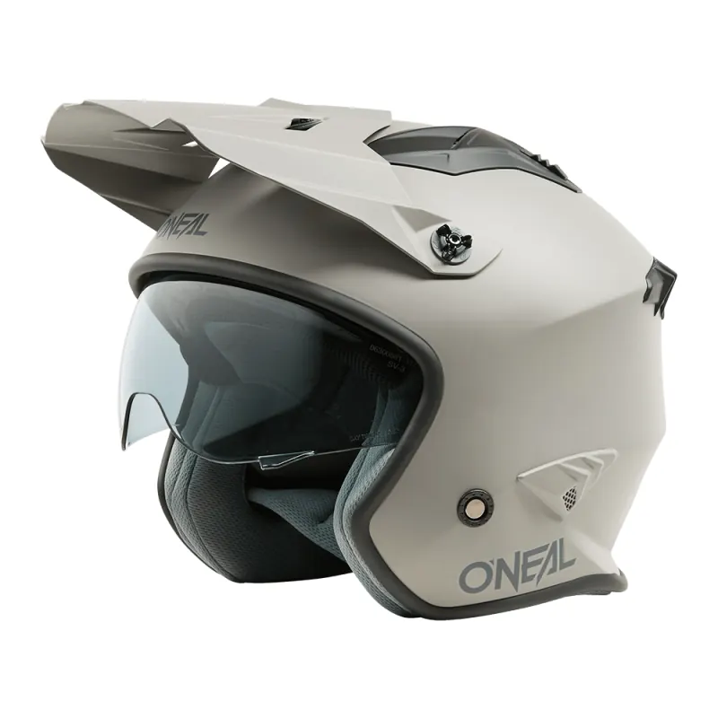 Casco Jet Volt solid grey - O'neal