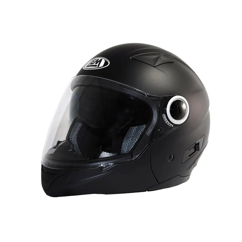 Casco LEM Modular Negro Mate - Negro