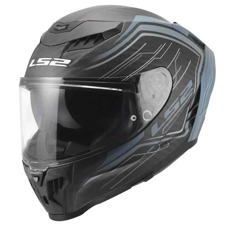 Casco LS2 FF807 Dragon Subic Blue Petrol