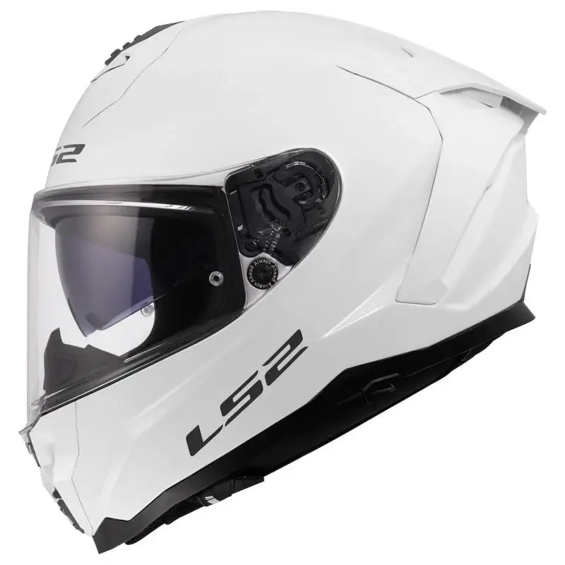 Casco LS2 FF817 Challenger II Solid White