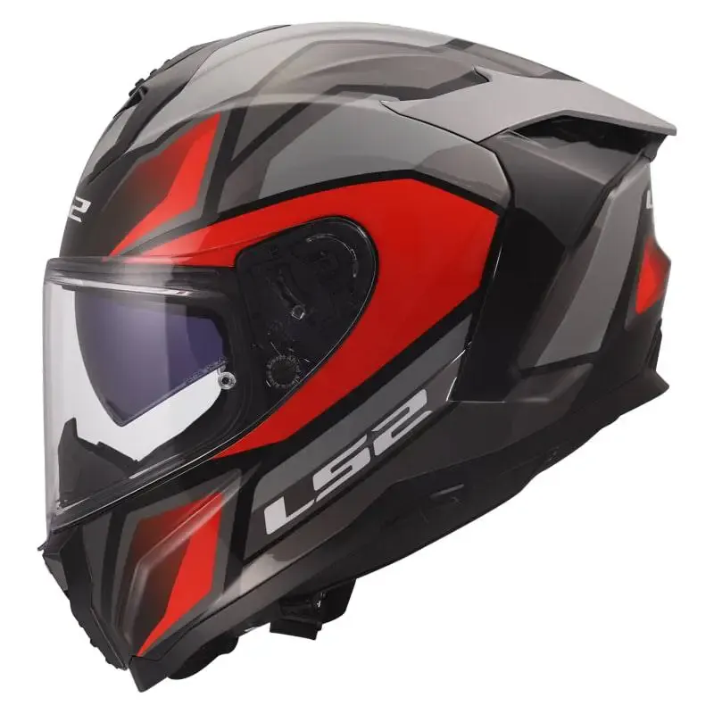 Casco LS2 FF817 Challenger II Viper Grey Red
