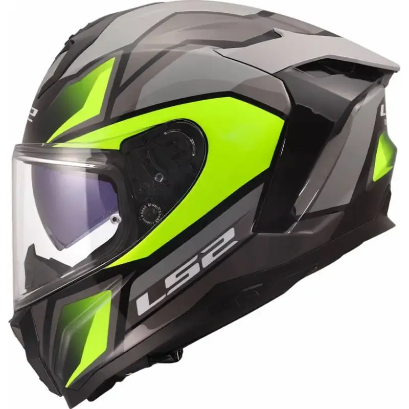 Casco LS2 FF817 Challenger II Viper H-V Yellow