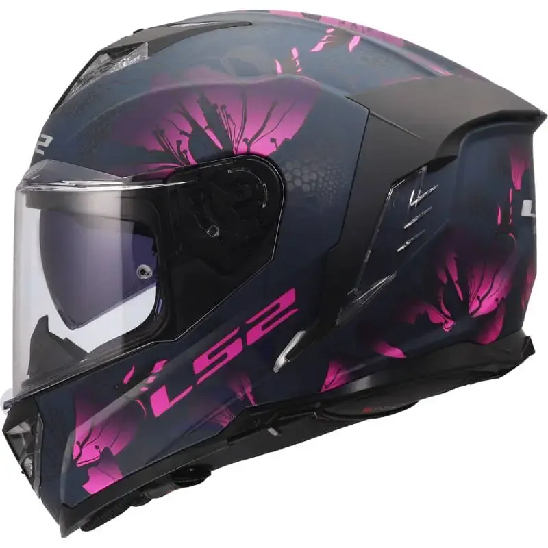Casco LS2 FF818 Storm III Burst Black Pink