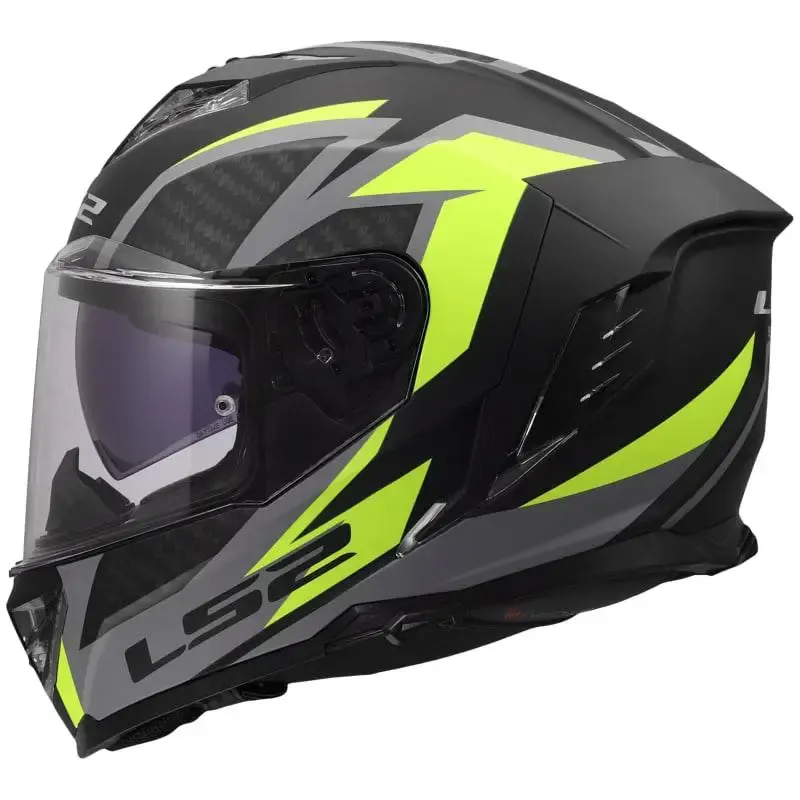Casco LS2 FF818 Storm III Dynamo Black H-V Yellow