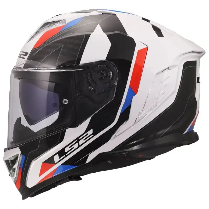 Casco LS2 FF818 Storm III Sporty White Blue Red
