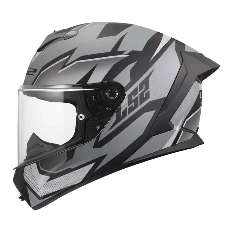 Casco LS2 FF820 Rapid III Xtrem Black Grey