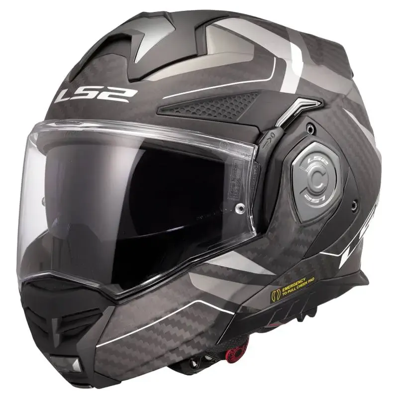 Casco LS2 FF901 Advant X Carbon Horizon Silver Grey