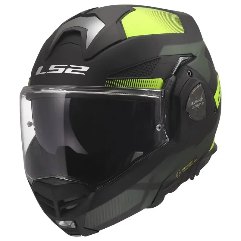 Casco LS2 FF901 Advant X Nova Matt Black H-V Yellow