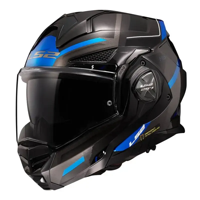 Casco LS2 FF901 Advant X Spectrum Black Titanium Blue