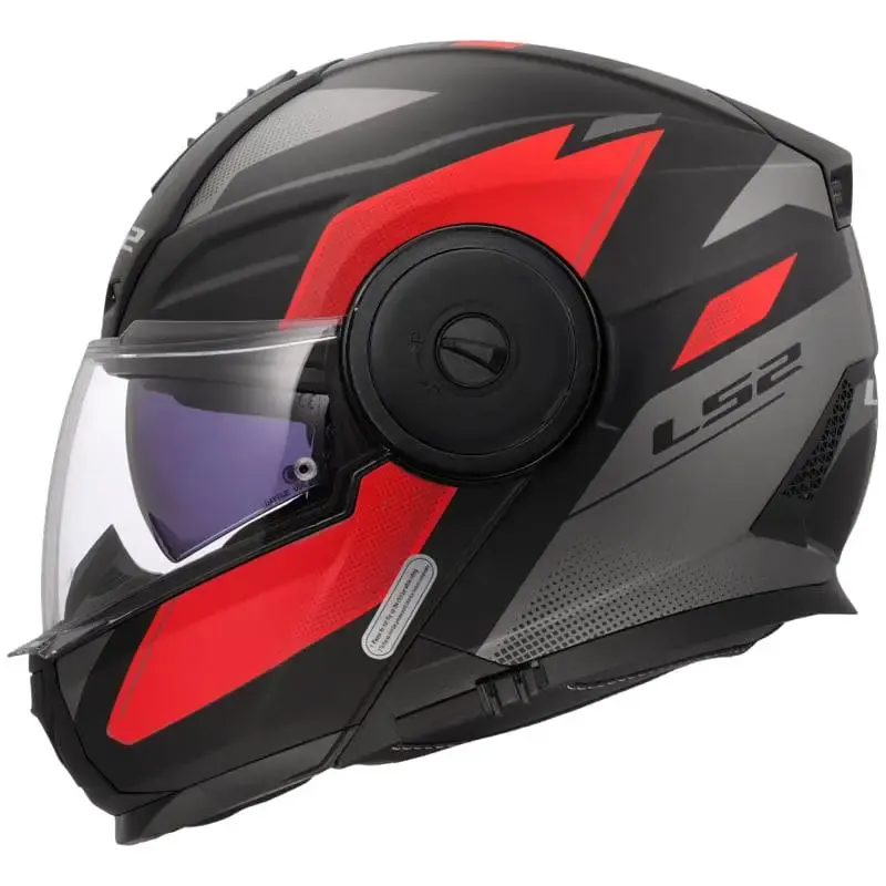 Casco LS2 FF902 Scope II Duria Black Red