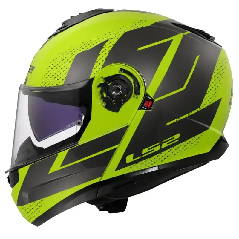 Casco LS2 FF908 Strobe II Code H-V Yellow Grey