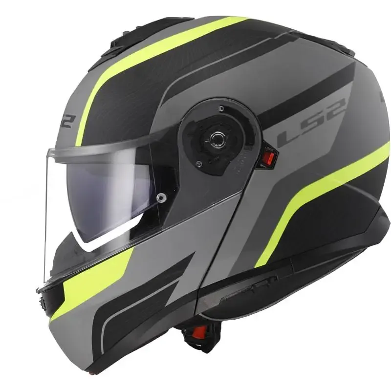 Casco LS2 FF908 Strobe II Monza Matt Black H-V Yellow