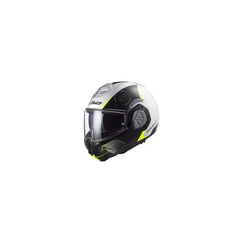 Casco Modular LS2 FF906 Advant Codex Blanco, Negro