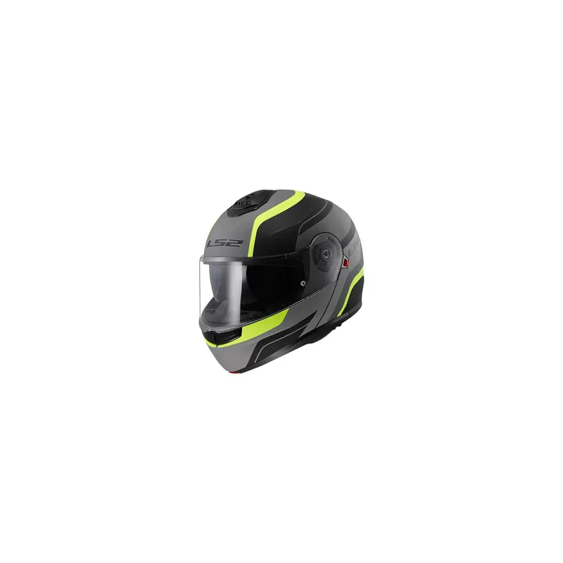 Casco Modular LS2 FF908 Strobe II Monza Negro, Amarillo