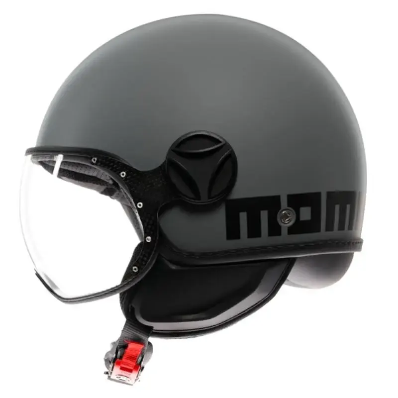 Casco MOMO FGTR CLASSIC MATT GREY/BLACK