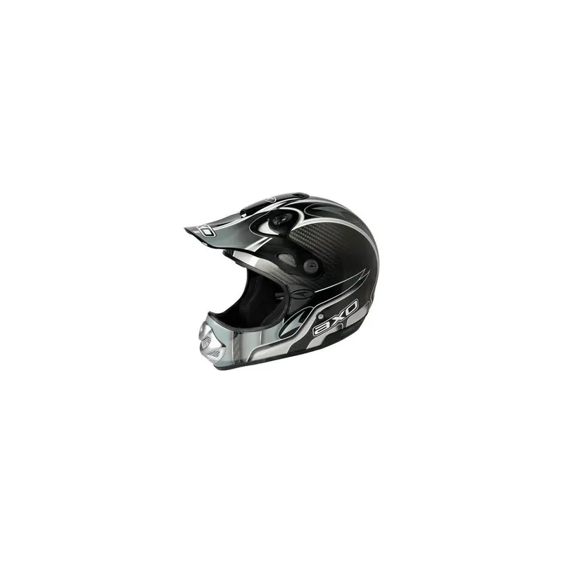 Casco Motocross AXO MX MM Carbón Negro