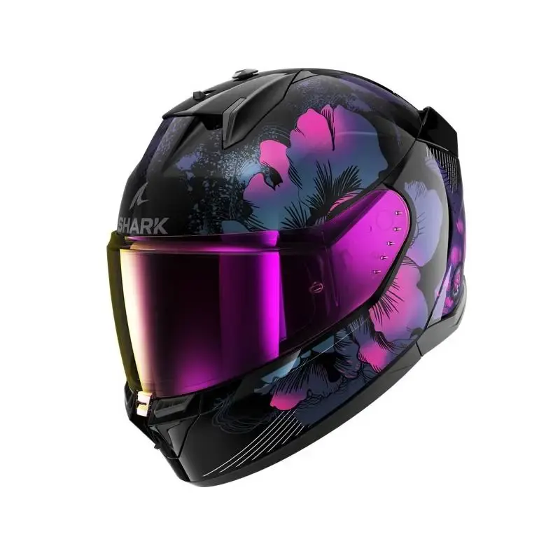 Casco Shark D-Skwal 3 Mayfer Black Violet Glitter