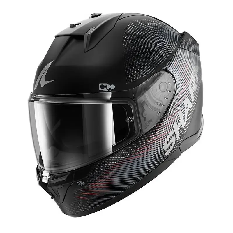 Casco Shark D-Skwal 3 SP Lyne Black Anthracite Red