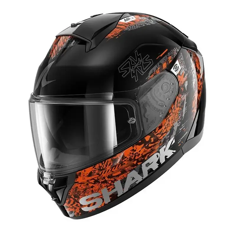 Casco Shark Ridill 2 Speed-Vib Black Anthracite Orange