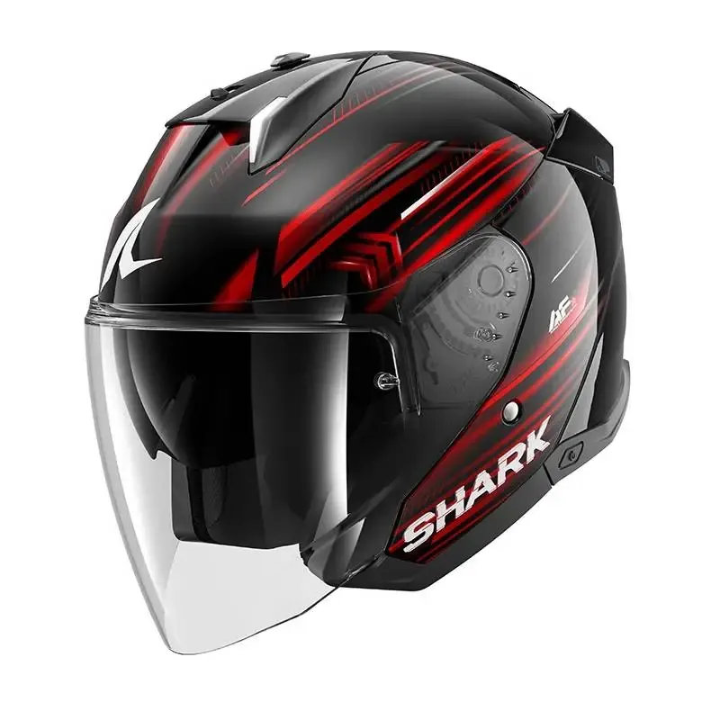 Casco Shark Skwal i3 Jet Light-Blur Red White