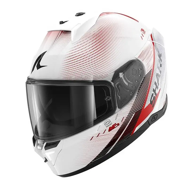 Casco Shark Skwal i3 Speed-Tech White Red Black