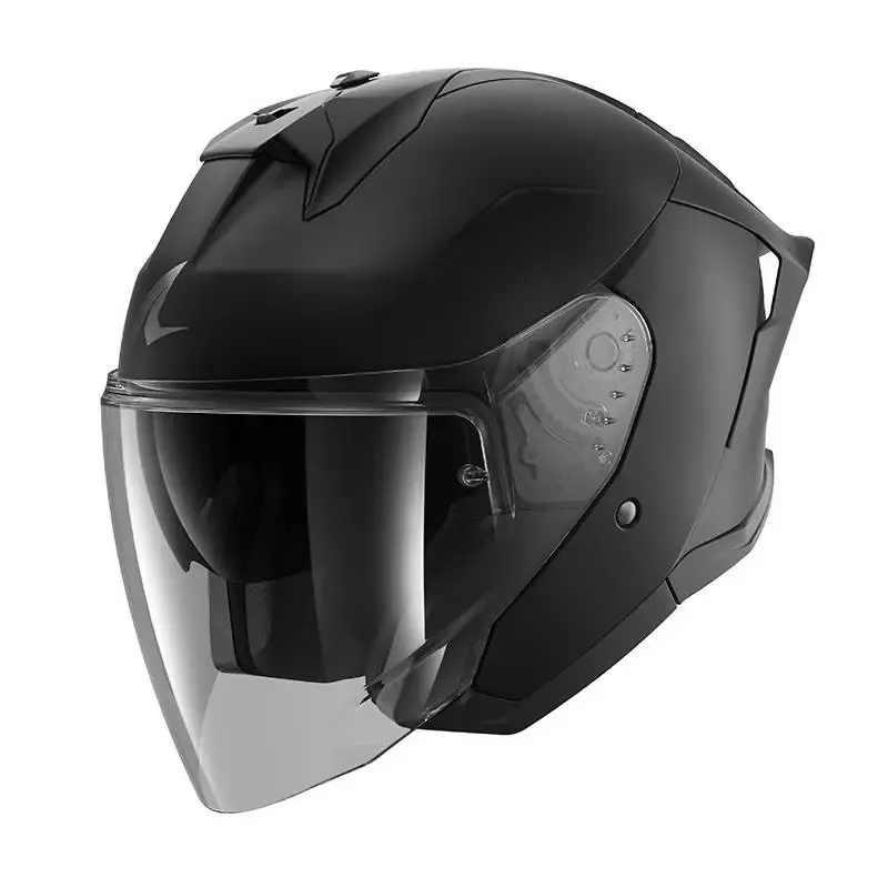 Casco Shark Skwal Jet Cup Blank Mat Black
