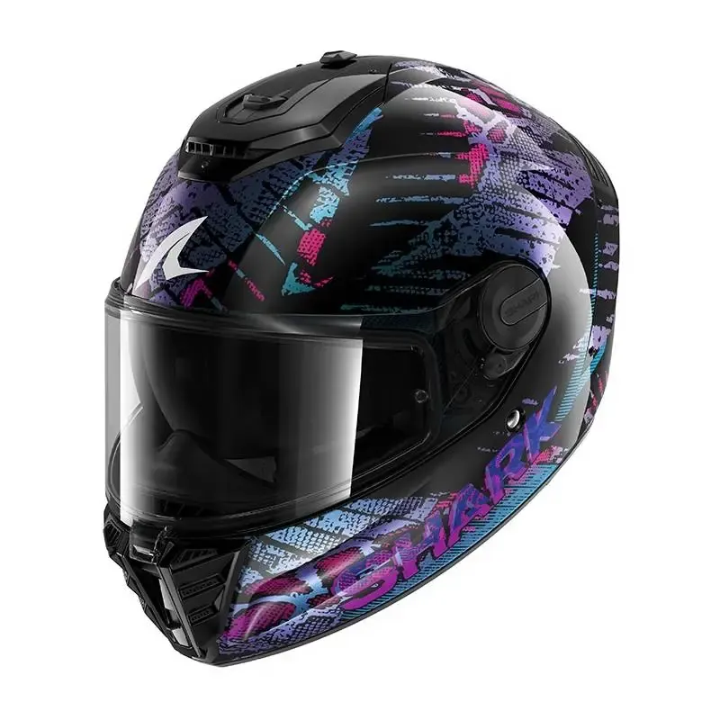 Casco Shark Spartan RS Reptaia Black Blue