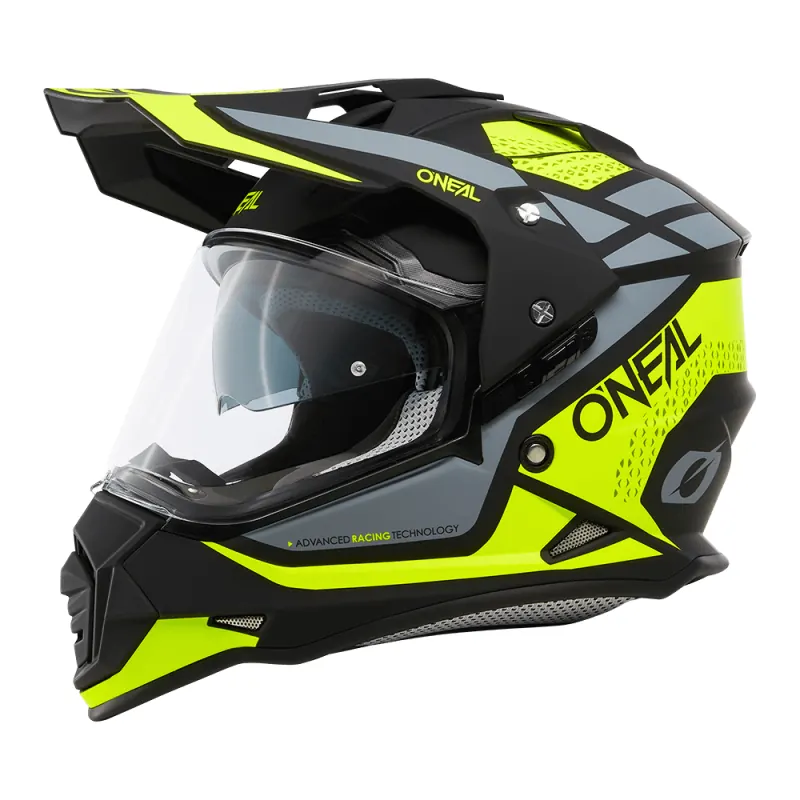 Casco Sierra R amarillo/negro/gris - O'neal