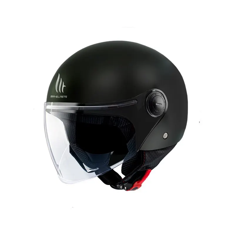 Casco Talla S MT Helmets Solid A1 Negro