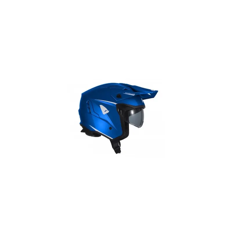 Casco Trial UFO Sheratan Azul Eléctrico