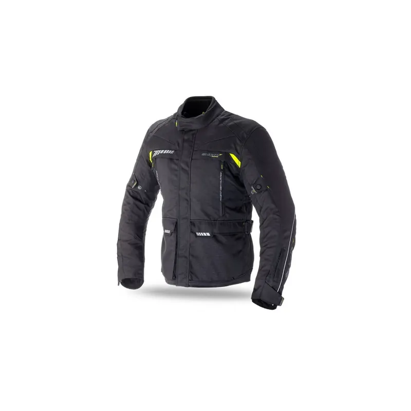 Cazadora Seventy Degrees JR69 Negro, Gris, Flúor