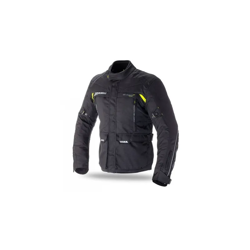 Cazadora Seventy Degrees JT 41 negro, amarillo