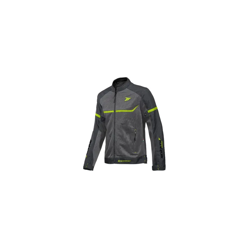 Cazadora Seventy Degrees Textil Verano SD-JR301 Gris Amarillo