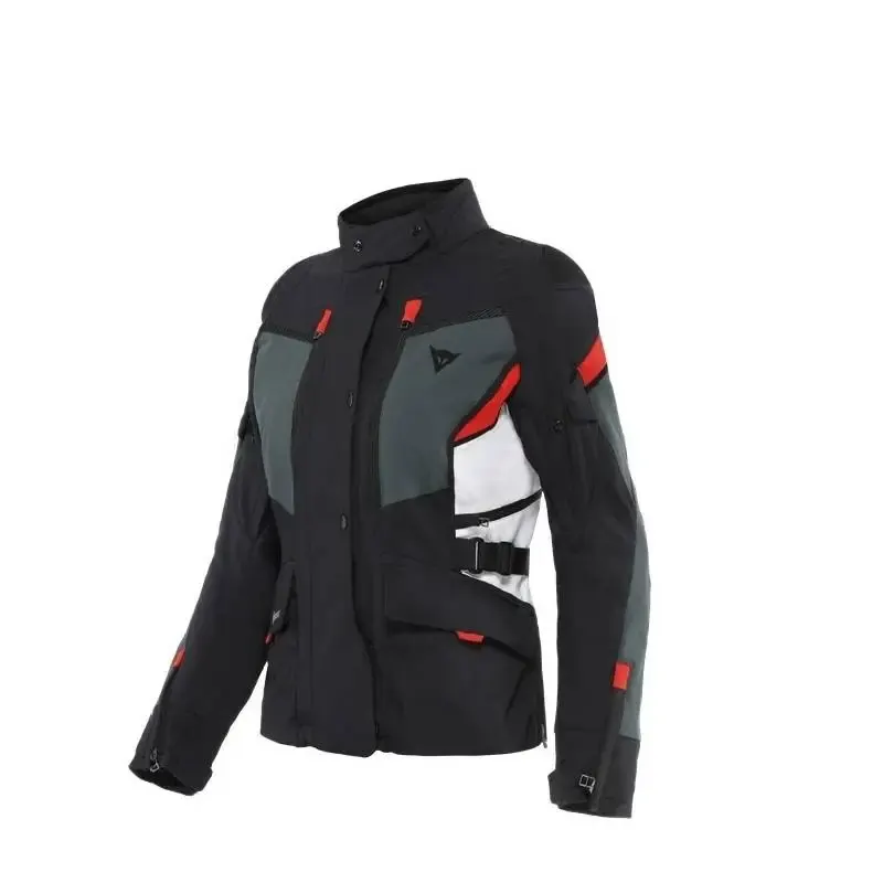 Chaqueta Dainese CARVE MASTER 3 LADY GORE BLACK/LAVA RED