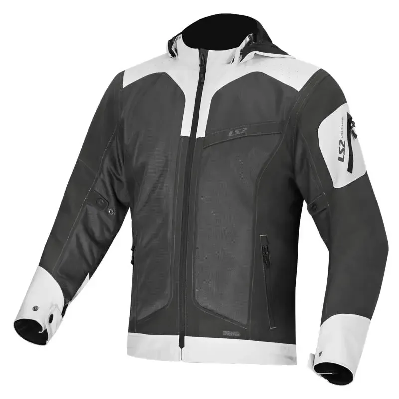 Chaqueta LS2 Bolton Air Green Grey