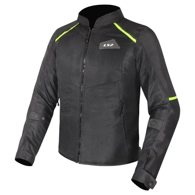 Chaqueta LS2 Breeze Black Yellow