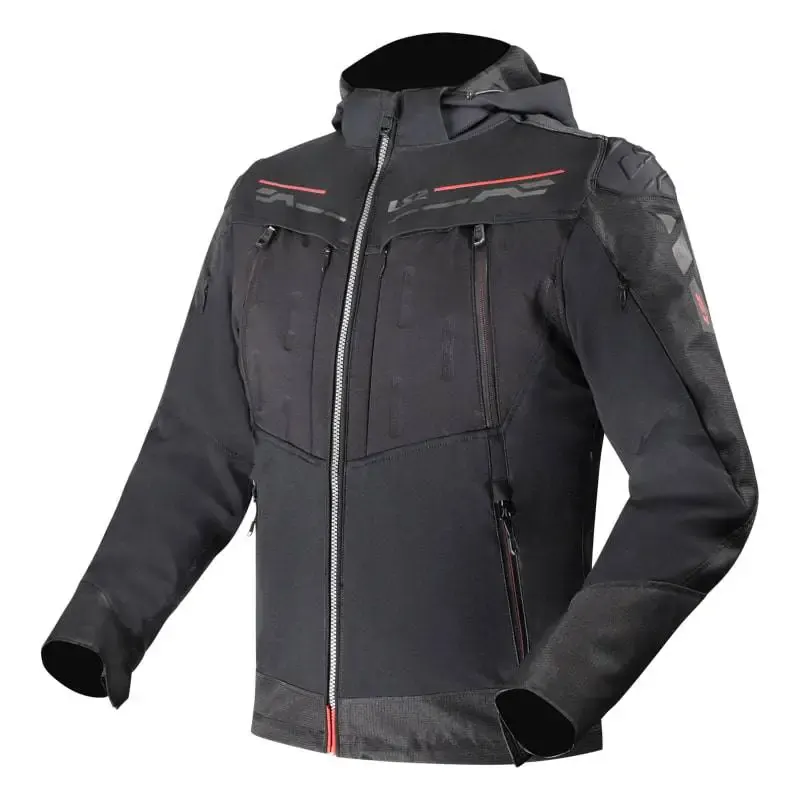 Chaqueta LS2 Zirconium Evo Black Red