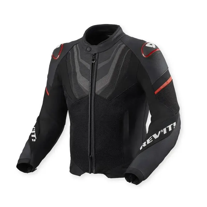 Chaqueta Rev'it Mantis 3 H2O Black/Red FJT4231200